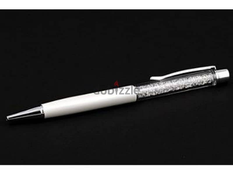 crystalline pen original swarovski no bag no box black white 10