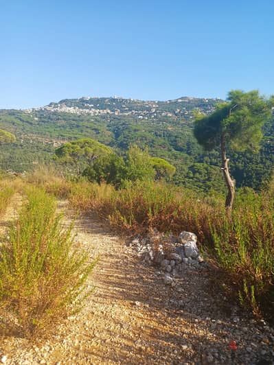 1455m2 land+open view for sale in Bet Mery-أرض للبيع في بيت مري