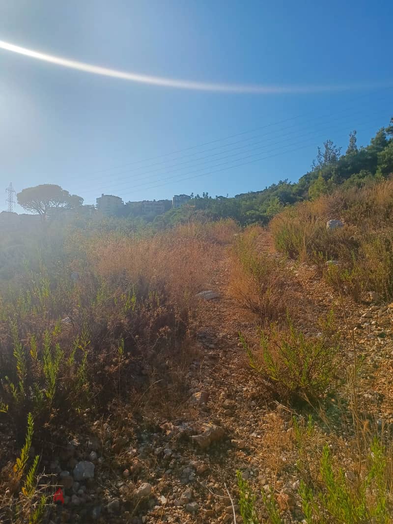1455 m2 land + mountain / sea view for sale in Bet Mery 1