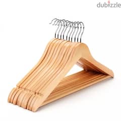 Wooden hangers - Every 2 pieces for 250,000ll