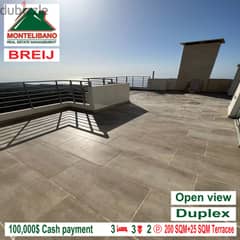 Open view duplex for sale in BREIJ!!! 0