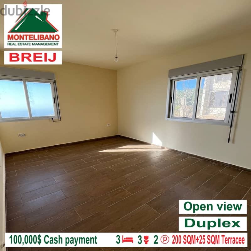 Open view duplex for sale in BREIJ!!! 1