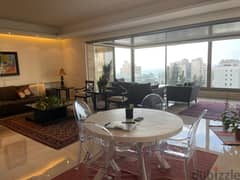 Furnished 260m2 apartment+ view for rent in Achrafieh, facing Sagesse! 0