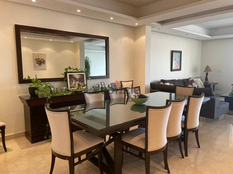 Furnished 260m2 apartment+ view for rent in Achrafieh, facing Sagesse! 5