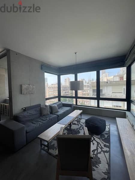 Luxury 2B Apartment for Rent in Achrafieh | Modern Building 2