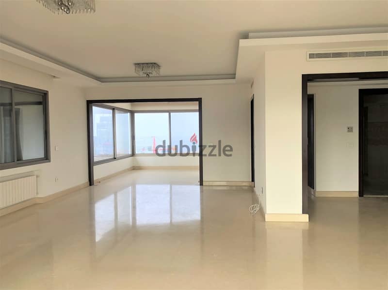 280 SQM Apartment in Achrafieh, Beirut with City and Sea View 1