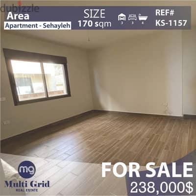 KS-1157 / Apartment For Sale in Sehayle,  شقّة للبيع في سهيلة