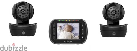 2 Motorola Ip Camera  Baby Monitor with Lcd Screen  2 Indoor كاميرا