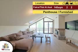Faraya/Tilal Al Asal 140m2 | Penthouse | Mountain View | Modern | DA