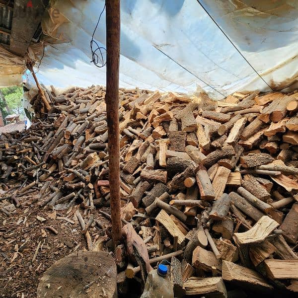 Firewood for chimney حطب سنديان و صنوبر 1