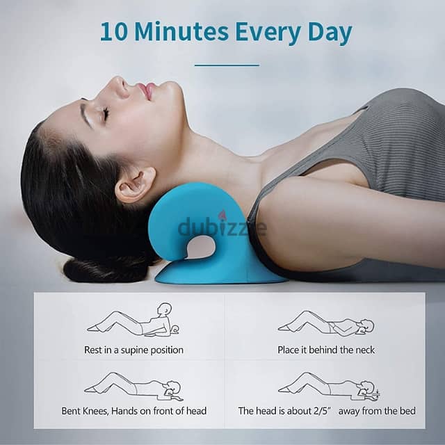 Neck and Shoulders Cervical Traction Pillow 5