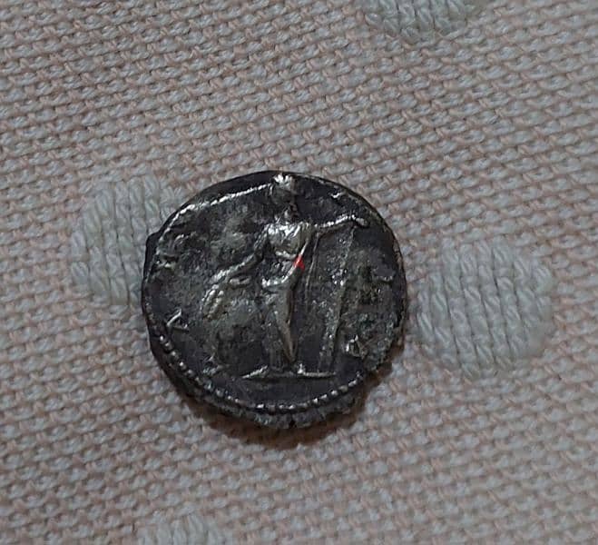 Roman silver Coin Queen Julia Domna wife Septemius Severus year 196 AD 1