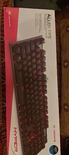 Open Box Keyboard HyperX Mechanical FULL RED 0