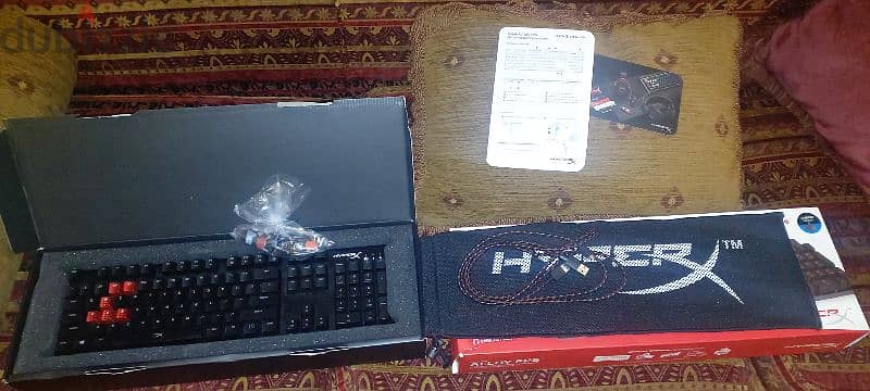 Open Box Keyboard HyperX Mechanical FULL RED 2