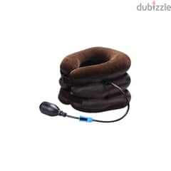 Cervical Traction Neck Pillow with Air Pump for Neck & Shoulders 0