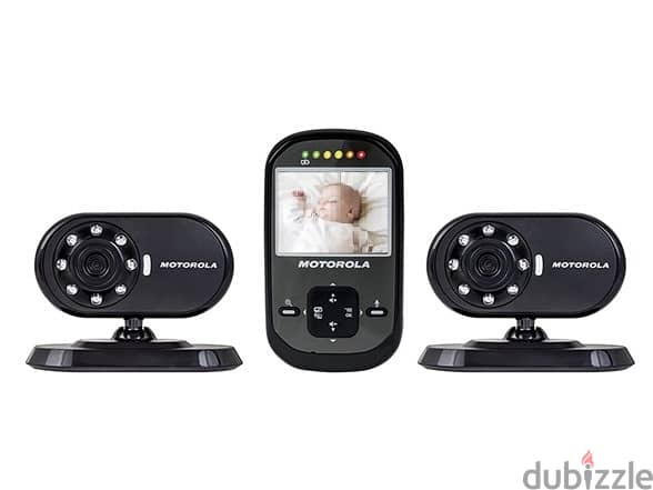 Motorola 2 Digital Indoor baby  Monitor with 2 Cameras 0