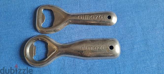 Almaza vintage beer bottle openers