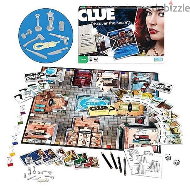 clue game discover the secret 0