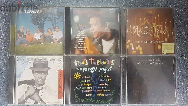 lot of 6 original cds 0