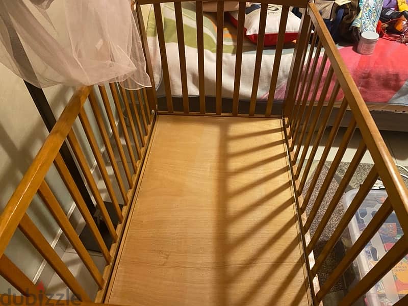 like new bed for children made with wood 3