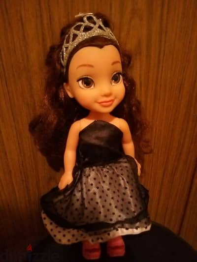 BELLE BEATY &THE BEAST ANIMATOR Disney as new Big doll glass eyes=18$