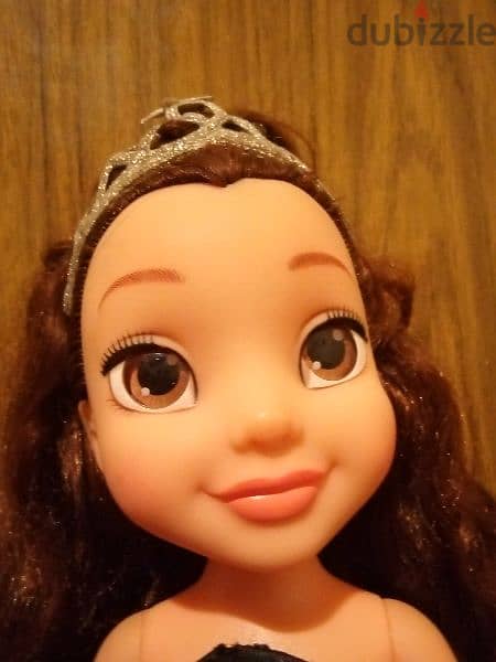 BELLE BEATY &THE BEAST ANIMATOR Disney as new Big doll glass eyes=18$ 3