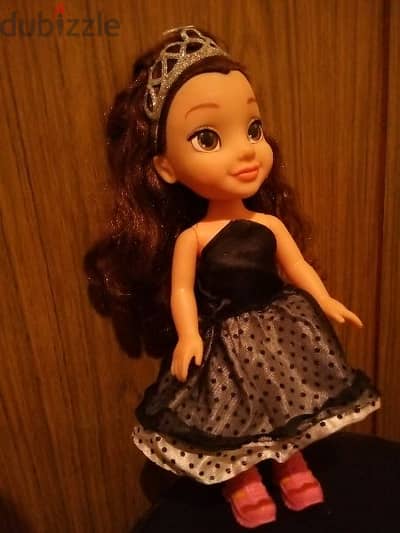 BELLE BEATY &THE BEAST ANIMATOR Disney as new Big doll glass eyes=17$