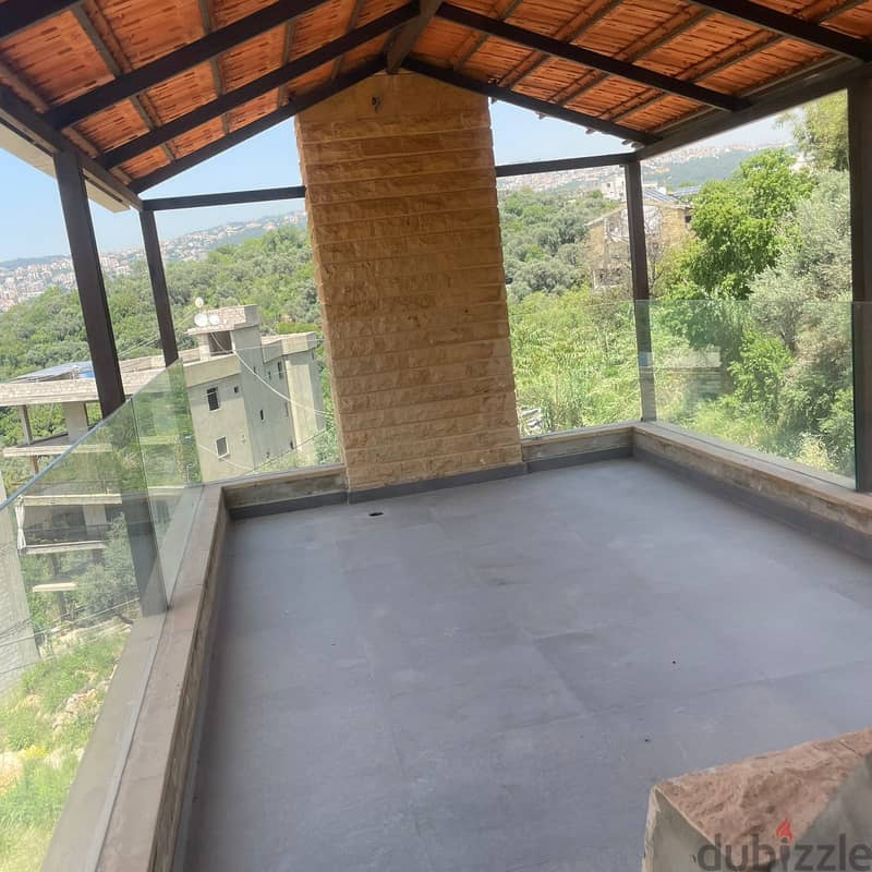 Triplex 1100m2 Villa+garden+terrace+open view for sale Ornet El Hamra 18