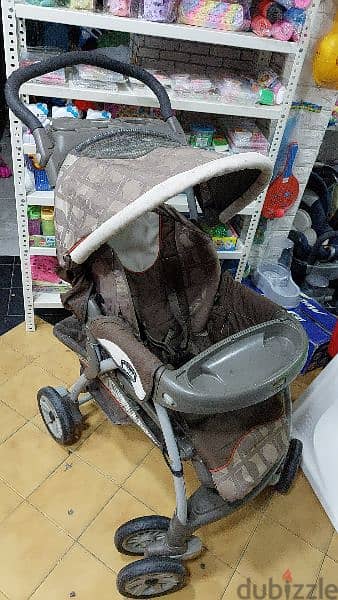 Chicco Cortina in good condition Strong stroller. . شيكو عرباية متينة 3