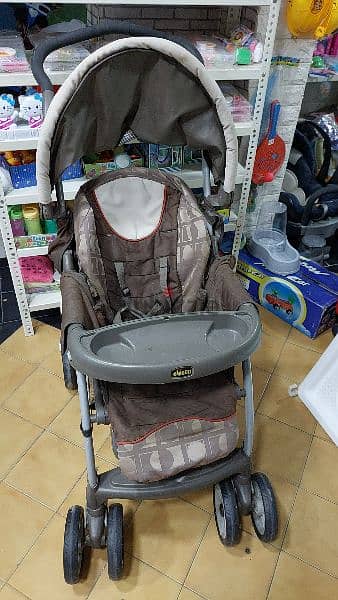 Chicco Cortina in good condition Strong stroller. . شيكو عرباية متينة 4