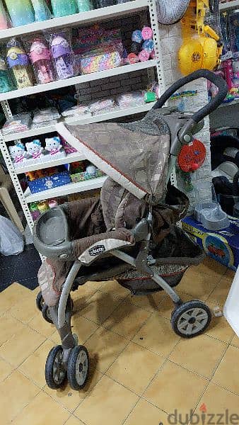 Chicco Cortina in good condition Strong stroller. . شيكو عرباية متينة 5