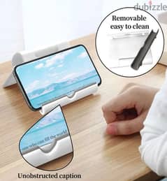 White Foldable Phone Stand