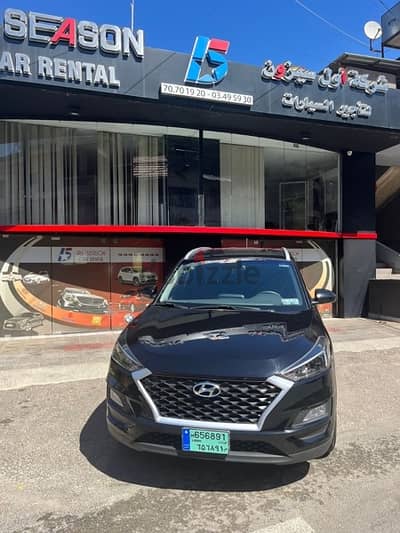 Car for rent Tucson 2019/2020 (minimum 10 days)سيارات للإيجار