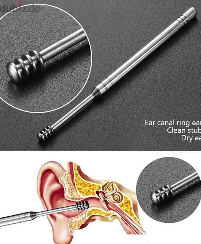6Pcs Stainless Steel Ear Wax Remover 3