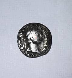 silver Roman coin