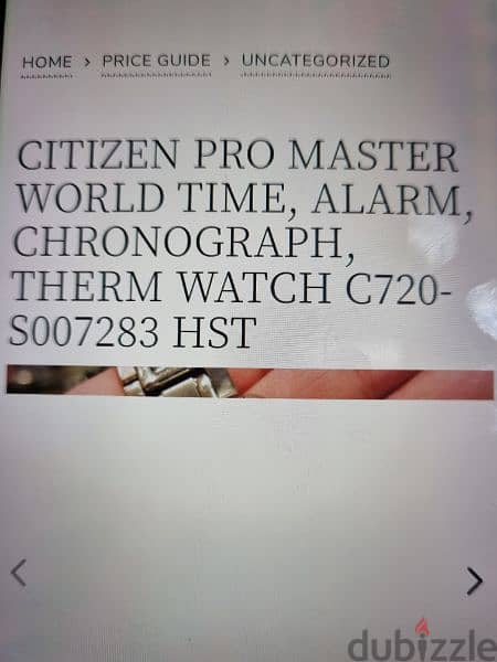 citizen  rare watch bargain 11
