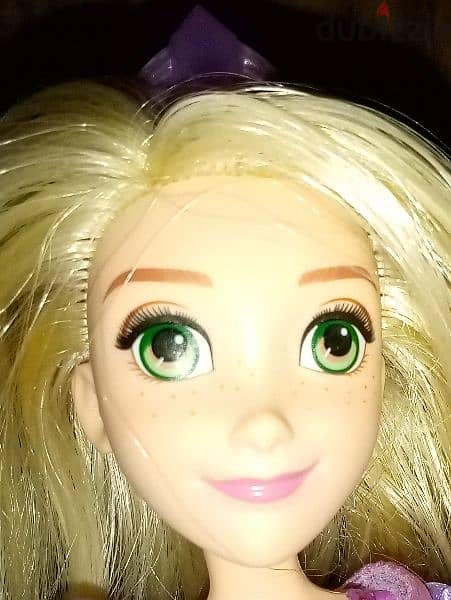 Princess RAPUNZEL Disney TANGLED Hasbro Great doll +dress +Crown=16$ 6