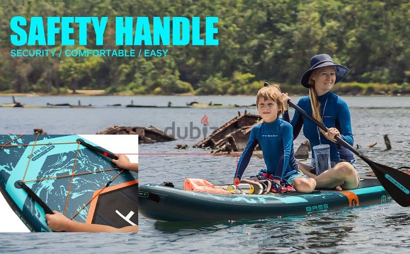 MYBOAT BASS HUNTER PRO Inflatable sup and kayak 5