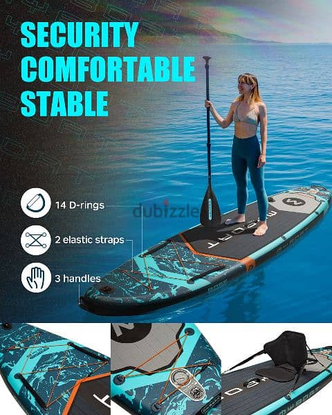 MYBOAT BASS HUNTER PRO Inflatable sup and kayak 10