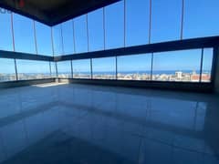 200 m2 apartment having an open sea view for sale in Zouk mikhayel