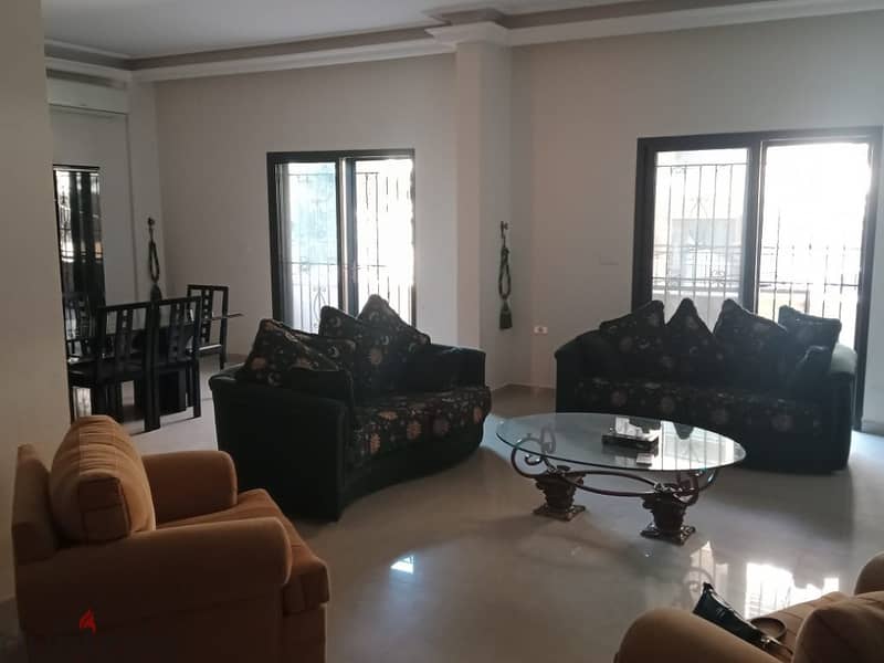 200 Sqm+Terrace | Fully furnished apartment sale in Bhamdoun Al Mahata 0