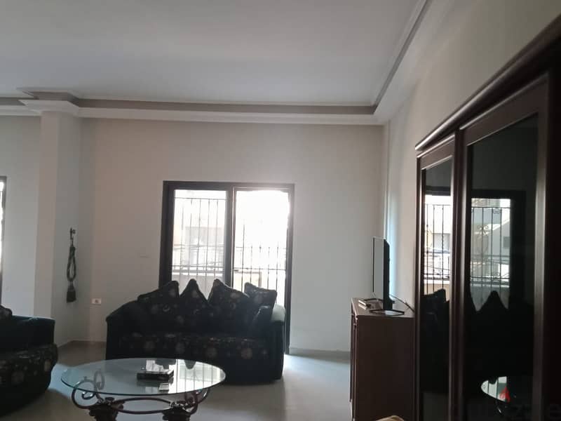 200 Sqm+Terrace | Fully furnished apartment sale in Bhamdoun Al Mahata 1