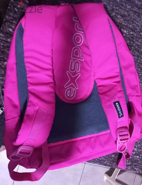 eXsport pink school bag 1