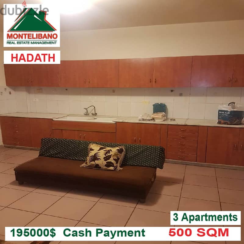 195000!!Apartment for Sale in HADATH !! 2