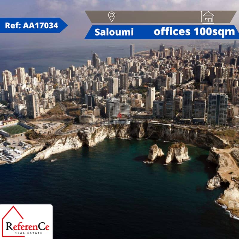 Offices for rent in Saloumi مكاتب للإيجار في الصالومي 0