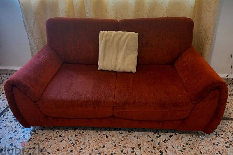 كنباية غرفة جلوس عدد ٢ Sofa Couch 1