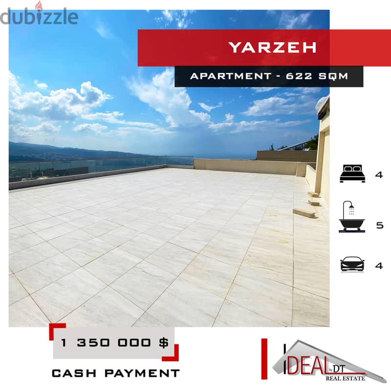 Apartment for sale in yarzeh 622 SQM REF#MS82039 0