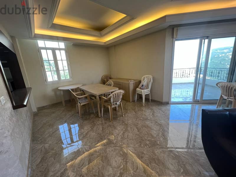 A 145 m2 apartment for sale having panoramic view in Ajaltoun 6