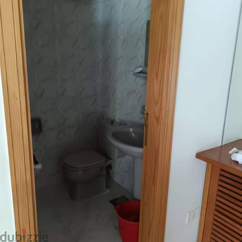 Semi furnished 210m2 apartment+open sea view for rent in Beit El Chaar 5