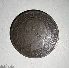 1856 Napoleon French coin
